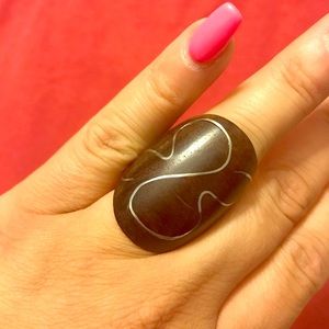 ✨UNIQUE ✨ Coconut shell ring